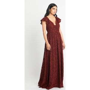 TANYA TAYLOR Leonie Lace A Line Gown